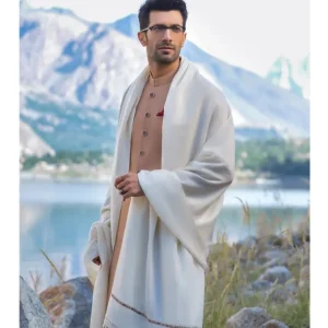 white wool shawl for men in pakistan