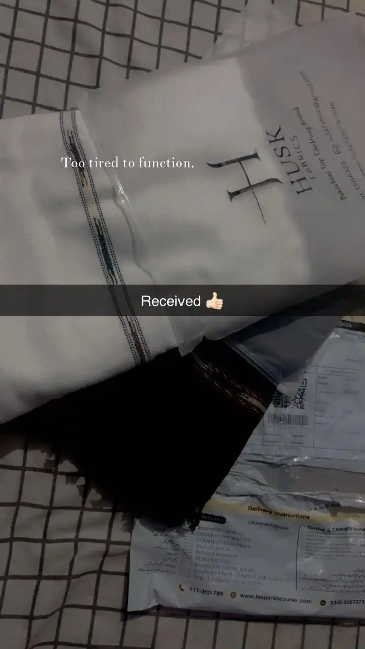 HUSK Fabrics white shawl review