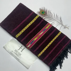 Mahroon velvet shawl