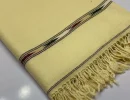 72 number cream swati woolen shawl