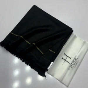 Premium Swat Islampur Wool shawl in black color