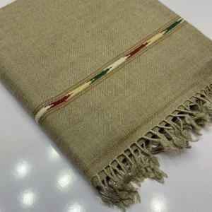 72 count Sand grey swati woolen shawl