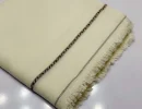 72 number off white wool shawl